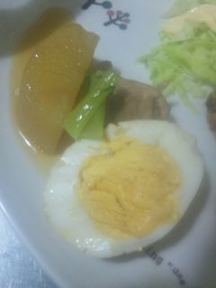 煮卵入り♪鶏ももと大根のこっくりすっぱ煮-レシピのメイン写真