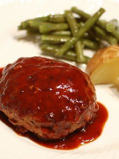 ハンバーグ-レシピのメイン写真