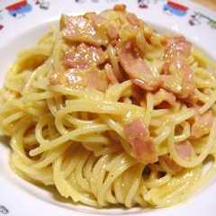 รูปของ ローマ風カルボナーラ【パスタ】
