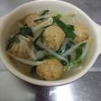 中華風☆はるさめスープ(肉団子入り)