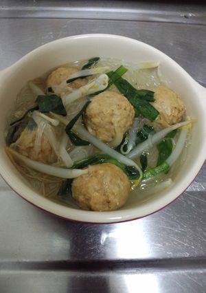 中華風☆はるさめスープ（肉団子入り）-レシピのメイン写真