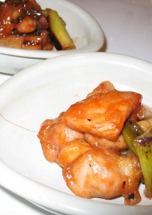 鶏肉とネギの甘スッパちょい辛あんかけ-レシピのメイン写真