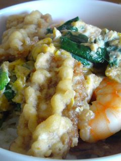 イカ天!で天とじ丼-レシピのメイン写真