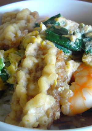 イカ天!で天とじ丼-レシピのメイン写真