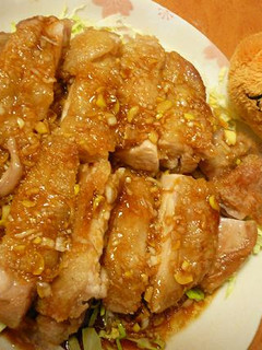 カリッジュワ♡鶏肉の唐揚げ甘酢ソースかけ-レシピのメイン写真