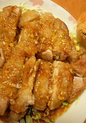 カリッジュワ♡鶏肉の唐揚げ甘酢ソースかけ-レシピのメイン写真