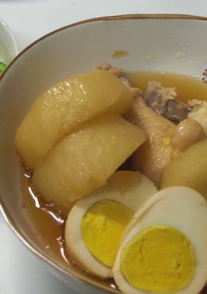 エコ☆圧力鍋で手羽元と大根の煮物☆-レシピのメイン写真