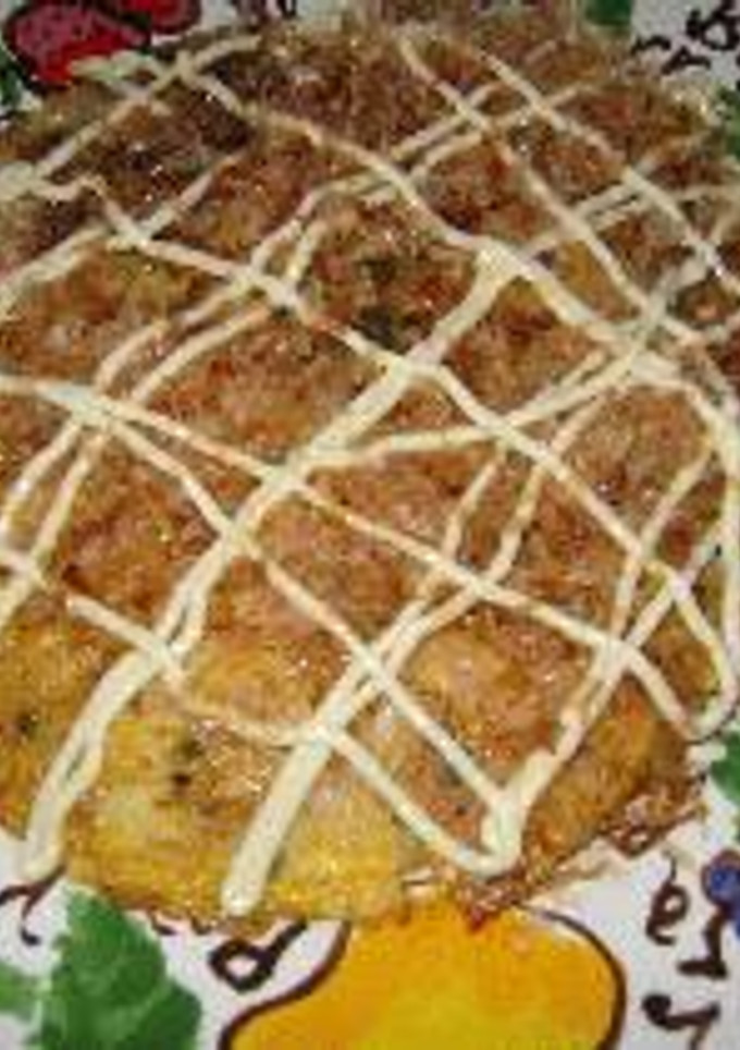 そうめんのお好み焼き風-レシピのメイン写真