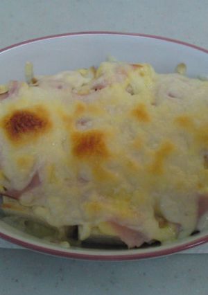 朝食に♪簡単すぎるパングラタン-レシピのメイン写真