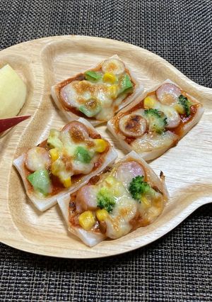 もちピザ-レシピのメイン写真