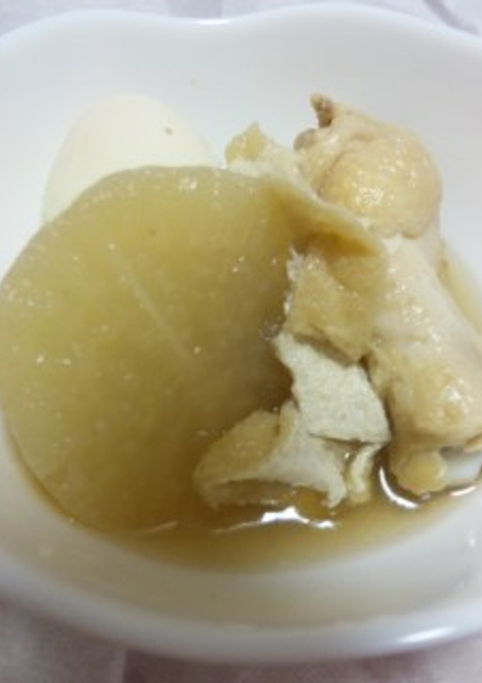 安うま！大根と鶏肉の煮物-レシピのメイン写真