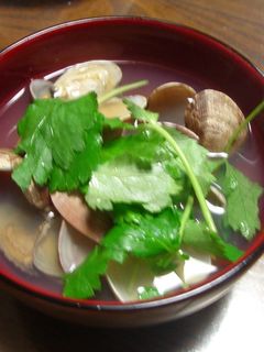ひなまつり あさりのお吸い物-レシピのメイン写真