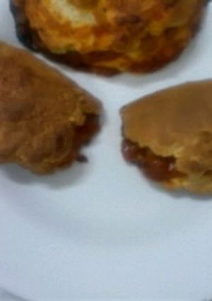ミートソースパン(研究中)-レシピのメイン写真