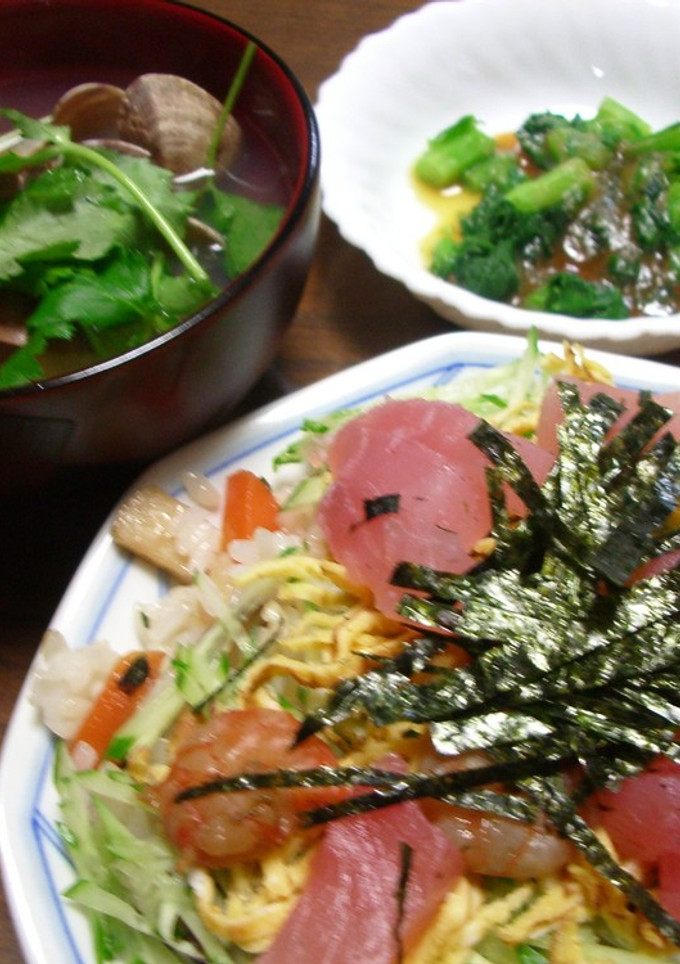 ひなまつり　本格的ちらし寿司-レシピのメイン写真
