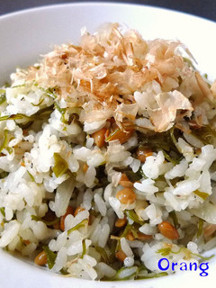 めかぶ納豆チャーハン-レシピのメイン写真