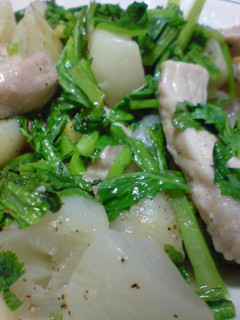 かぶと豚肉の塩だけ蒸し-レシピのメイン写真