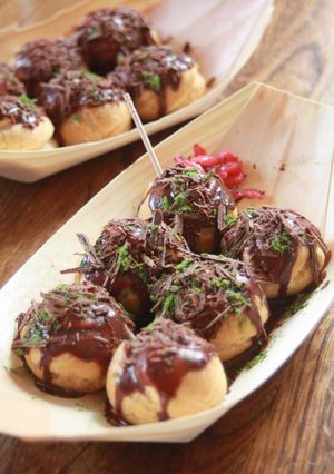 たこ焼きみたいシュークリーム-レシピのメイン写真