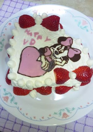 ひなまつりにも！簡単☆デコケーキ-レシピのメイン写真