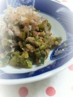 大根葉でそぼろふりかけ♪-レシピのメイン写真