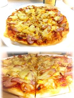簡単ソーセージピザ-レシピのメイン写真