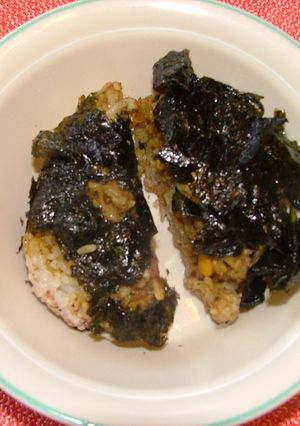 アメリカ　ブラバールさんカレー焼きお握り-レシピのメイン写真