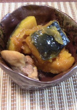 美味しいよ柚子かぼちゃの煮物（＞0＜））-レシピのメイン写真
