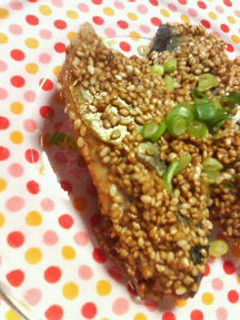 ✿サバの❀ゴマたっぷり焼き✿-レシピのメイン写真