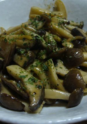きのこのバターしょう油炒め-レシピのメイン写真
