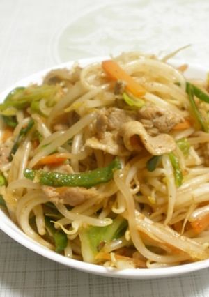 モヤシたっぷり！ピリ辛野菜炒め-レシピのメイン写真