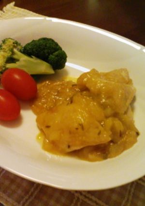 とりもも肉のオレンジソース☆タラゴン風味-レシピのメイン写真