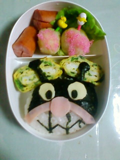 ★キャラ弁★バイキンマン-レシピのメイン写真