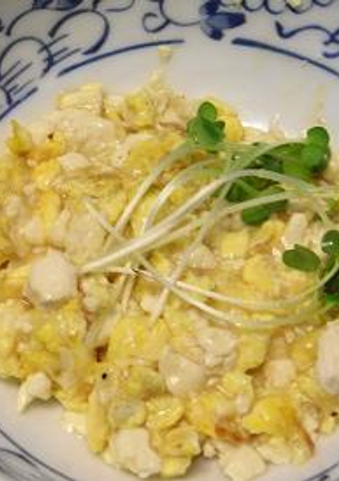 豆腐と卵の中華風炒め-レシピのメイン写真