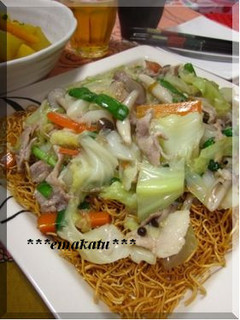 長崎レシピ②簡単なのに本格派!皿うどん-レシピのメイン写真