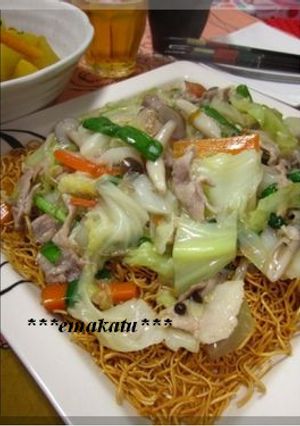 長崎レシピ②簡単なのに本格派！皿うどん-レシピのメイン写真