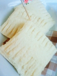 離乳食手づかみ☆ホットサンド風サンド-レシピのメイン写真