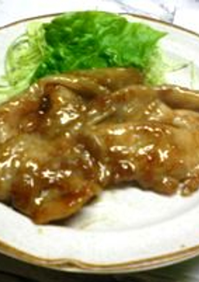 ぶた家❤ふつうのしょうが焼！-レシピのメイン写真