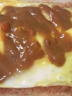 たまごカレートースト-レシピのメイン写真