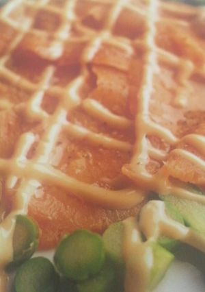 前菜！スモークサーモンのカルパッチョ風-レシピのメイン写真
