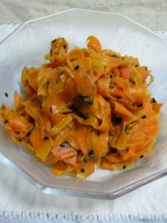 にんじんの味噌和え-レシピのメイン写真