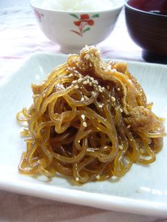 糸こんと油揚げの甘辛炒め煮-レシピのメイン写真