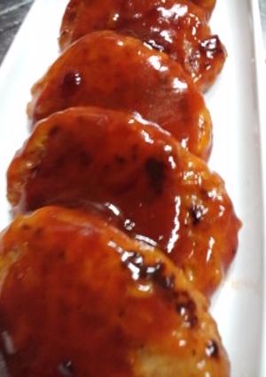 簡単！子供向け！煮込みハンバーグ-レシピのメイン写真