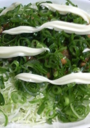 ♪ネギまみれ納豆サラダ-レシピのメイン写真