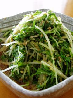 簡単★水菜のポン酢あえ-レシピのメイン写真