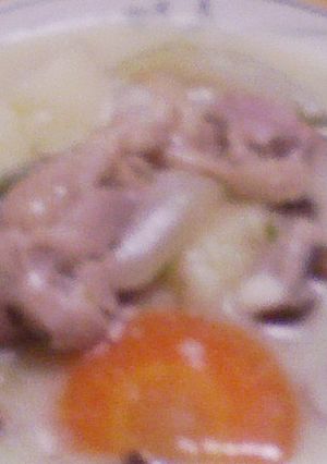 圧力鍋で鶏肉のクリームシチュー-レシピのメイン写真