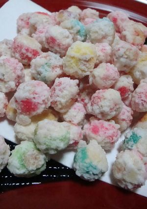 カリカリ美味しい♪細工麩で簡単雛あられ-レシピのメイン写真