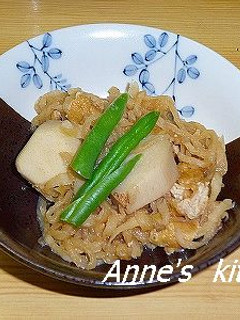 シンプル!簡単・切り干し大根と里芋の煮物-レシピのメイン写真