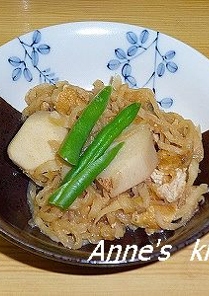 シンプル！簡単・切り干し大根と里芋の煮物-レシピのメイン写真