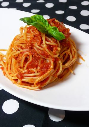 さきいかの簡単トマトパスタ-レシピのメイン写真
