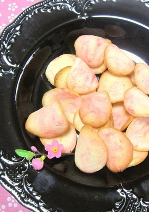 ひな祭り✿簡単！桃の花びらチュイル✿-レシピのメイン写真
