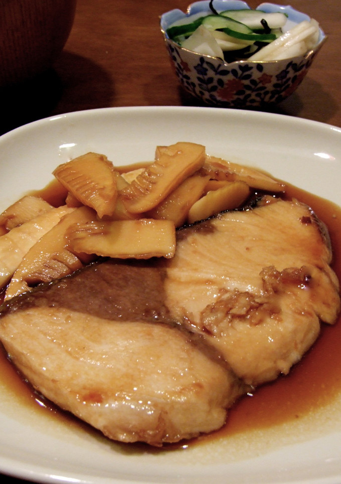 ぶりとたけのこの照り焼き-レシピのメイン写真